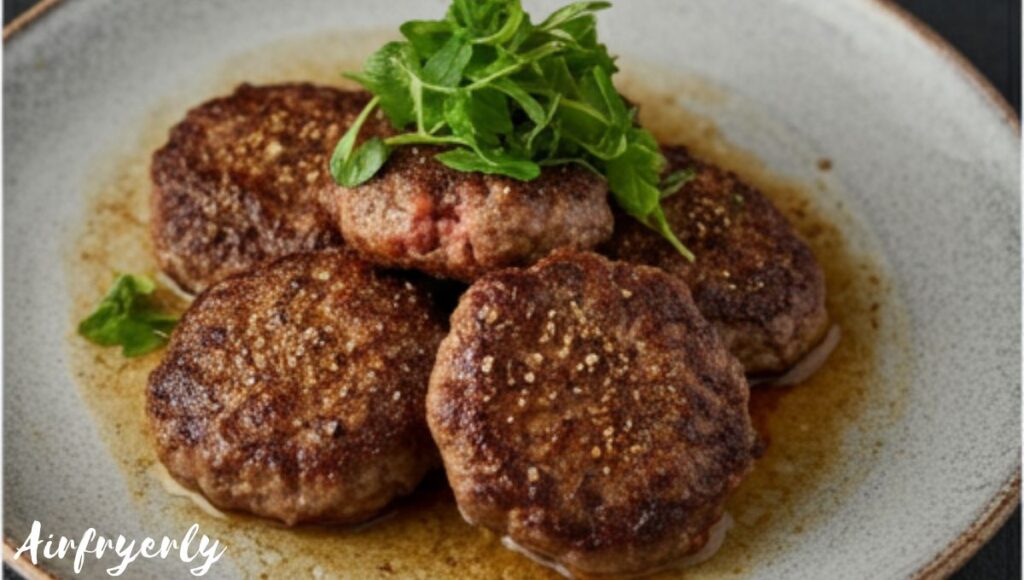 Air Fryer Salisbury Steaks