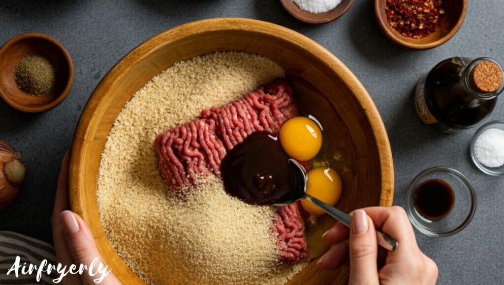 Air Fryer Salisbury Steaks