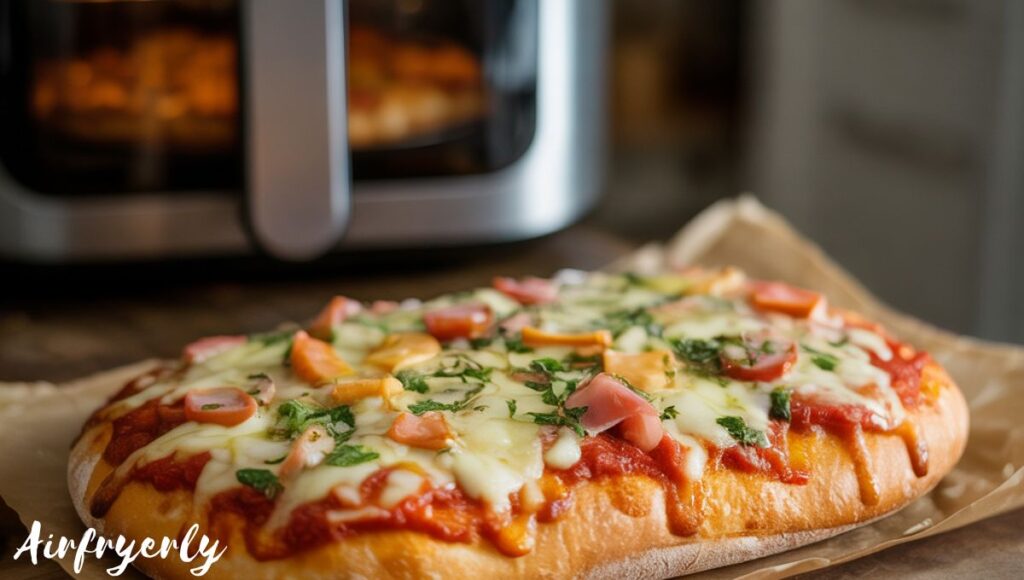 frozen french bread pizza in air fryer