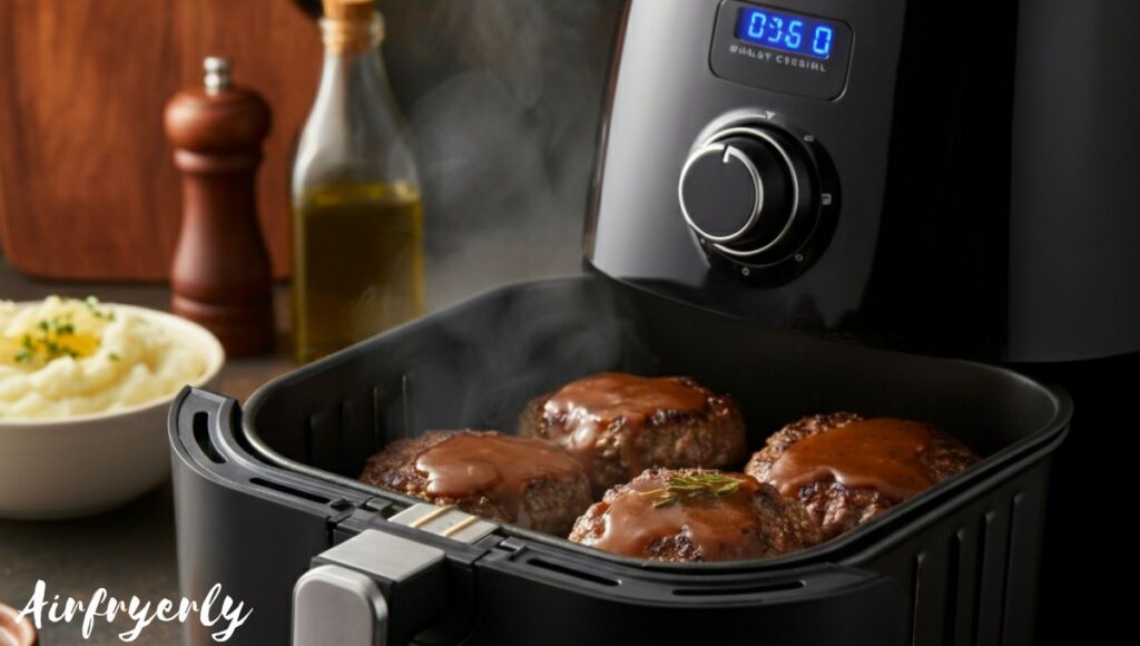 Air Fryer Salisbury Steaks
