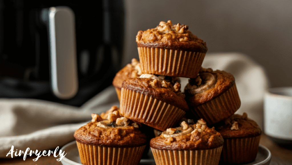 5-Minute Air Fryer Banana Muffins Recipe You'll Fall in Love With