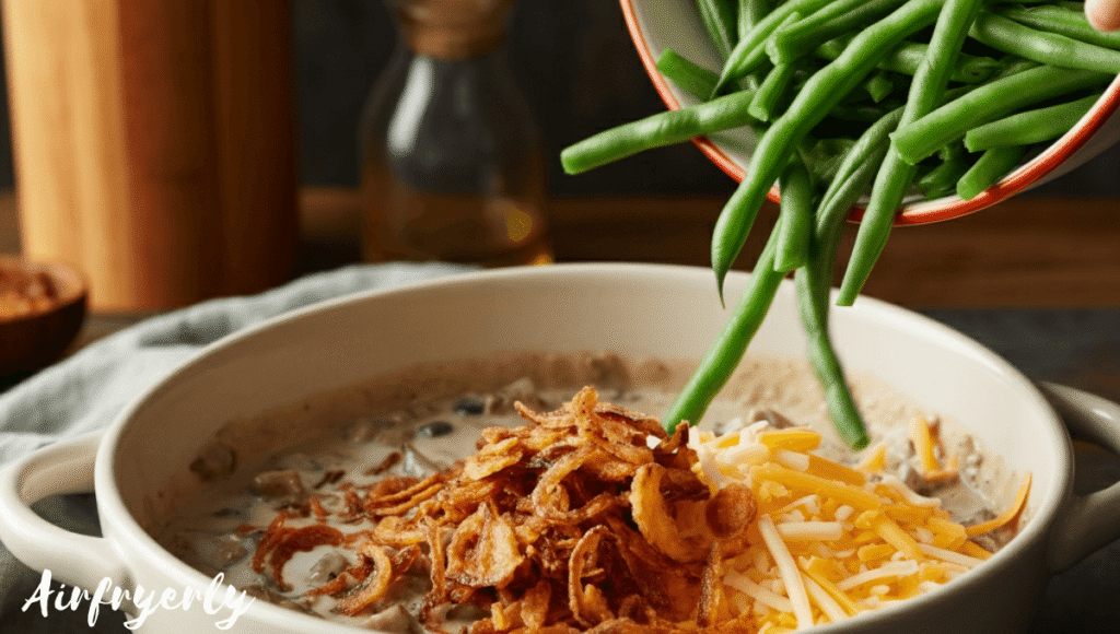 air fryer green bean casserole