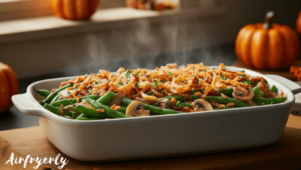 air fryer green bean casserole