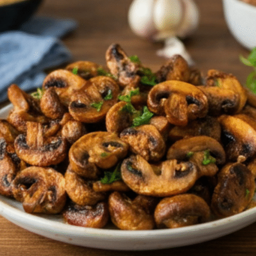 air fryer frozen mushrooms