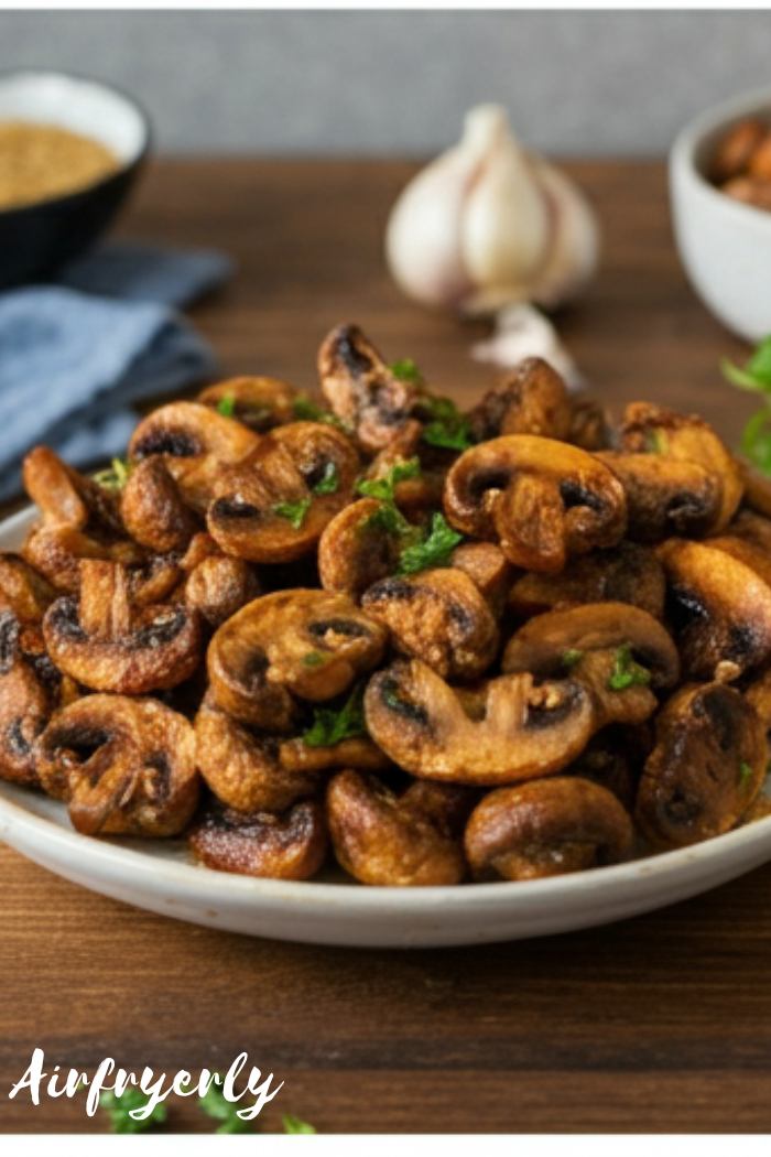 air fryer frozen mushrooms