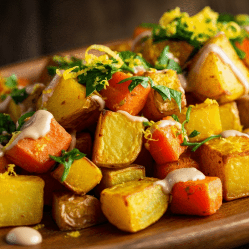 air fryer carrots and potatoes