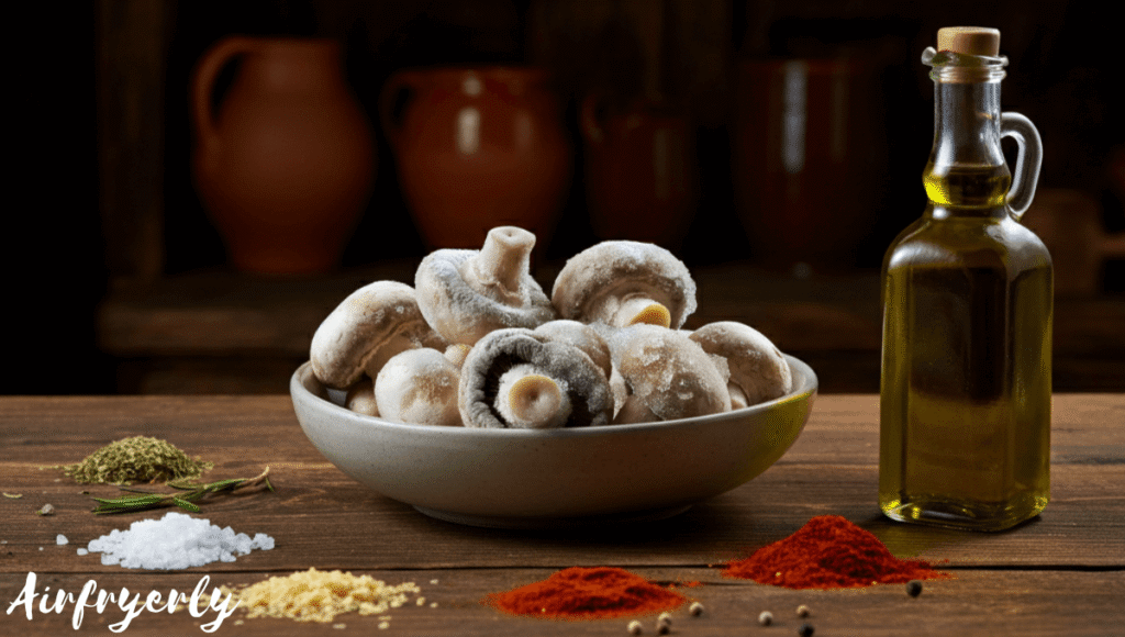 air fryer frozen mushrooms