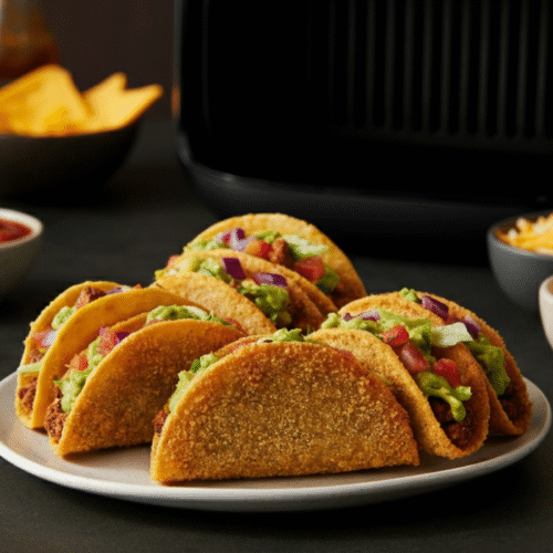 frozen mini tacos in airfryer