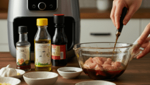 air fryer karaage chicken