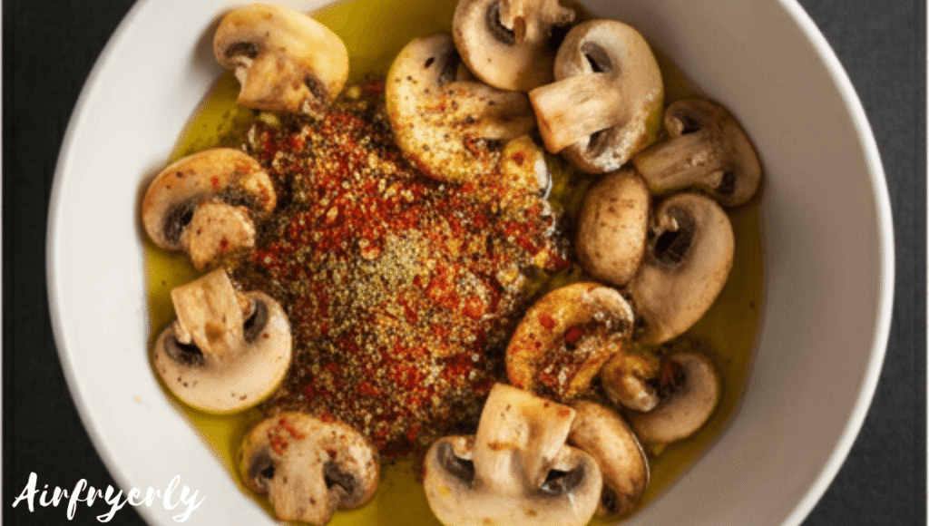 air fryer frozen mushrooms