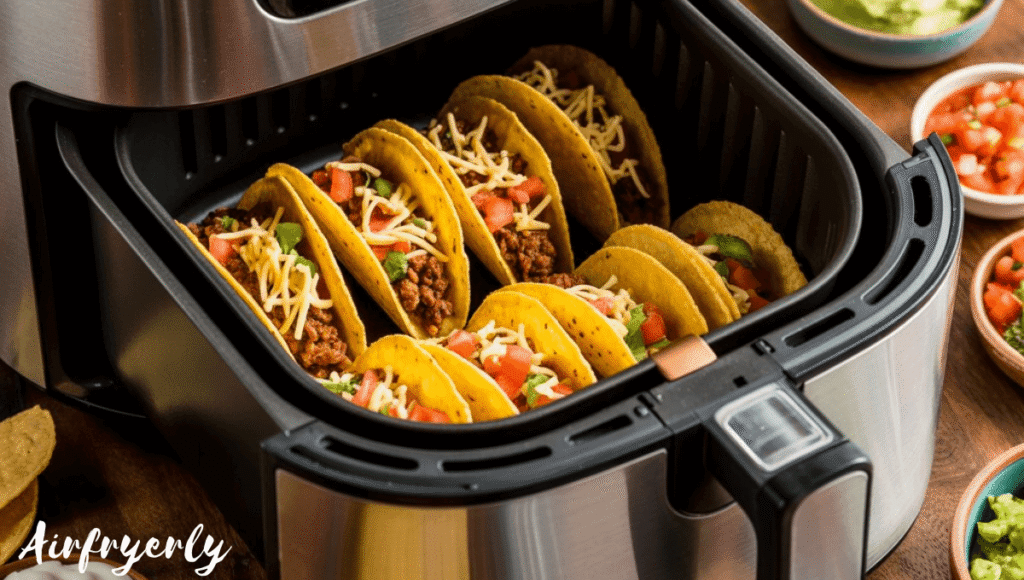 Frozen Mini Tacos in Air Fryer