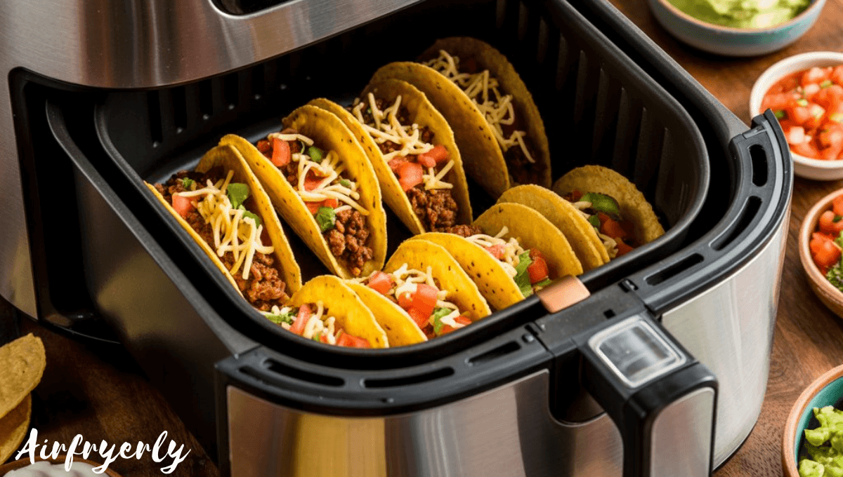 Frozen Mini Tacos in Air Fryer