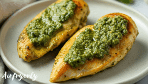 chicken pesto air fryer