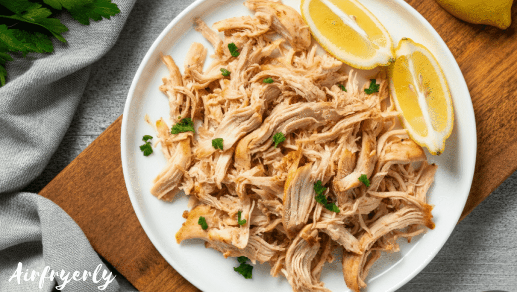 air fryer shredded chicken
