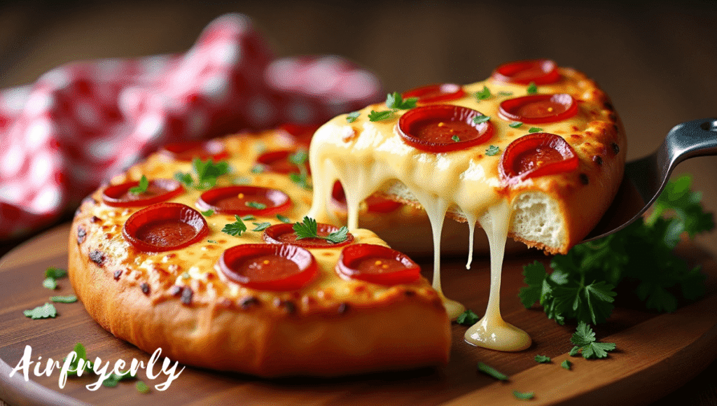 red baron french bread pizza air fryer