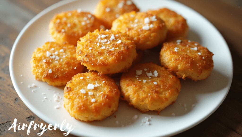 How to cook hash brown patties in air fryer for a crispy, golden finish every time! Quick, easy, and delicious—your perfect breakfast in just minutes.