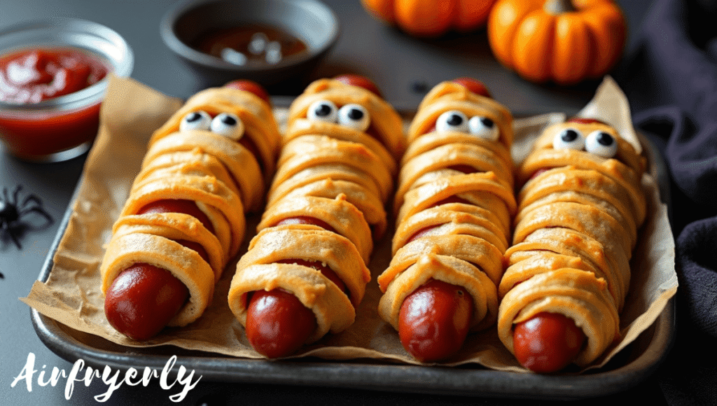 Mummy Hot Dogs Air Fryer
