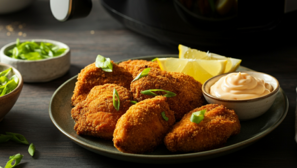 Air Fryer Karaage Chicken