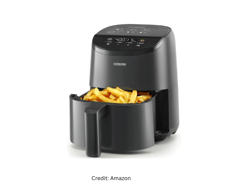 Cosori mini air fryer 2 quart small kitchen compact model
