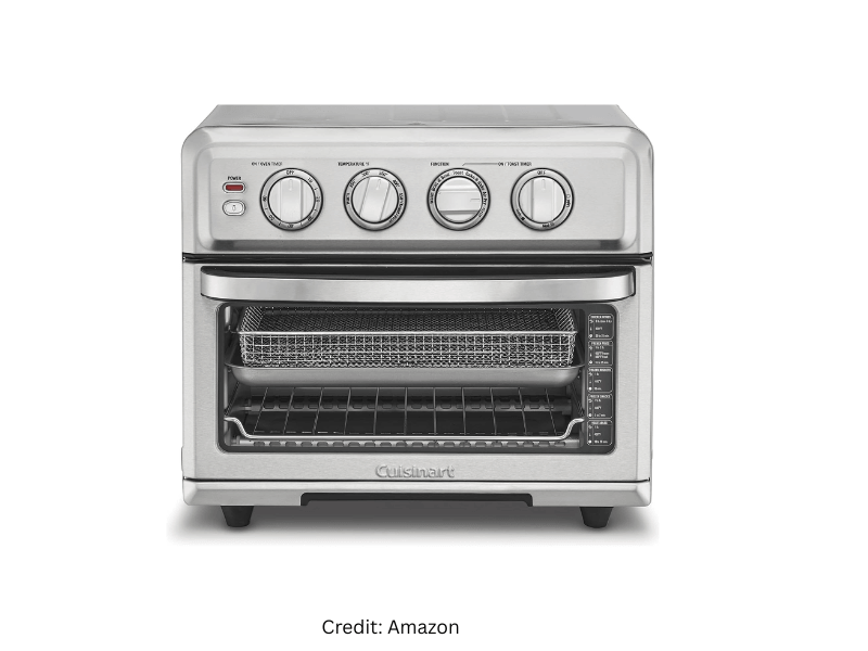 Cuisinart TOA-70 air fryer toaster oven stainless steel design