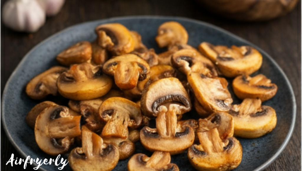Air Fryer Frozen Mushrooms