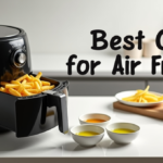 best oil for air fryer with high smoke point oils like avocado olive and coconut oil