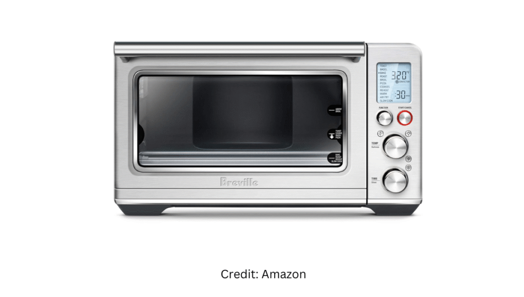 Breville Smart Oven cooking baked goods with precision and even heat distribution
