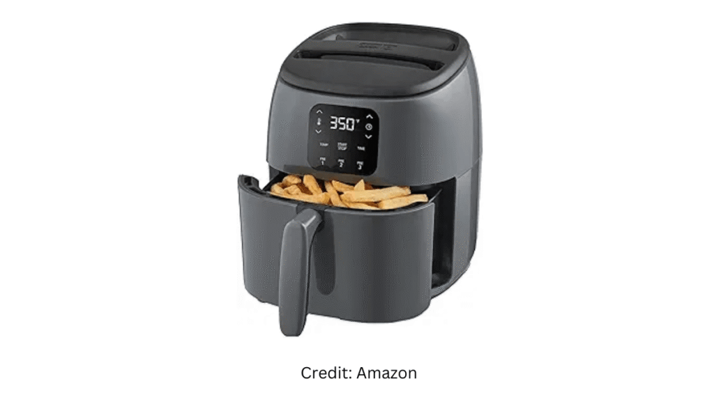 Compact cheap air fryer under $100 Dash small air fryer for single servings and small kitchens