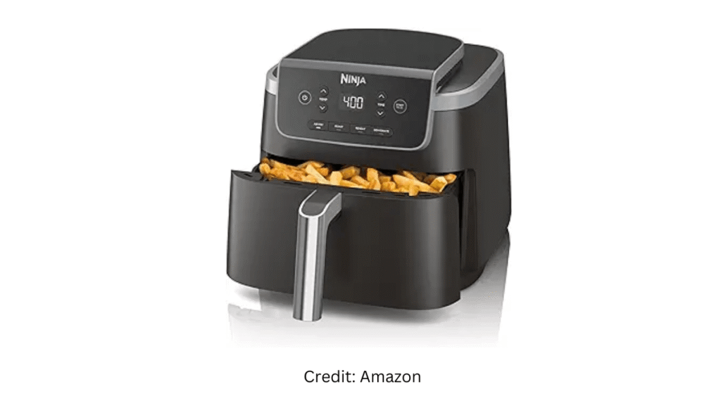  Ninja air fryer making crispy chicken and snacks with powerful performance