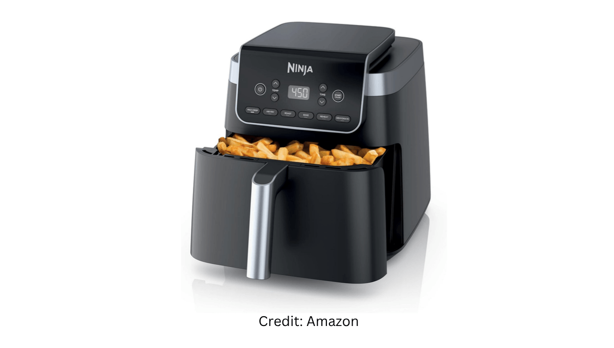 Best air fryer for 2 people – Ninja Air Fryer Max Pro with large basket and fast cooking performance