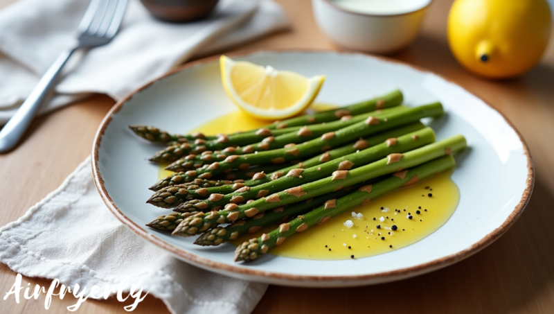 frozen asparagus in air fryer