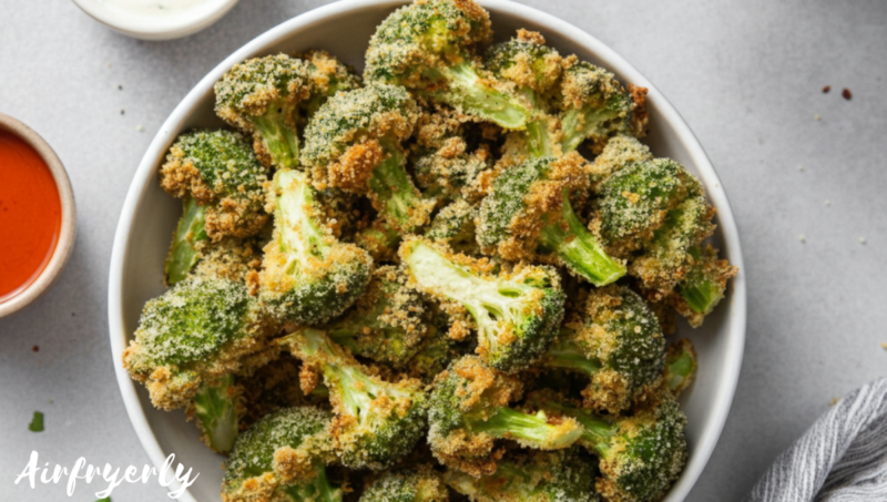 Breaded Broccoli Air Fryer