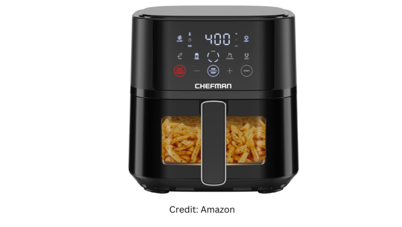Chefman dual basket air fryer, one of the best air fryers under $50