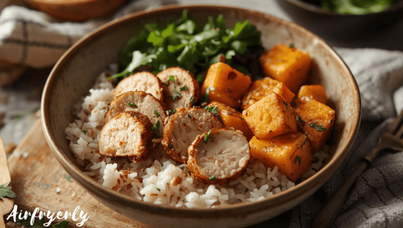 Air Fry Chicken Sausage